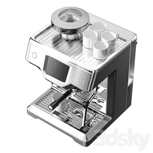 Coffee station (coffee machine) BORK C806 3ds Max - thumbnail 2