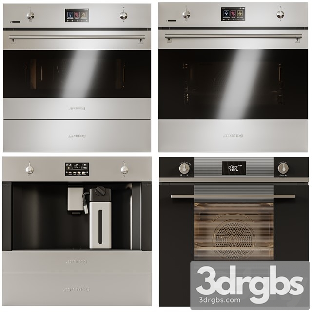 Collection Smeg 01 3dsmax Download - thumbnail 1