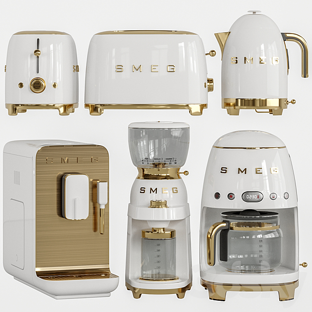 Collection smeg 2 3DS Max Model - thumbnail 2