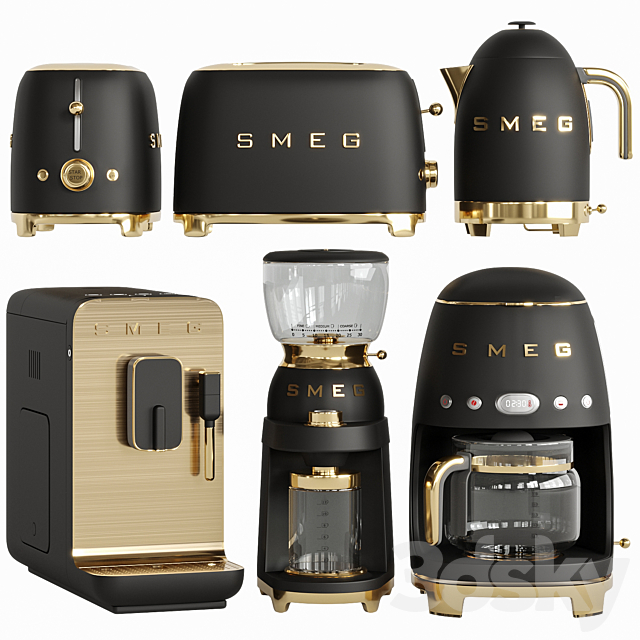 Collection smeg 2 3DS Max Model - thumbnail 3