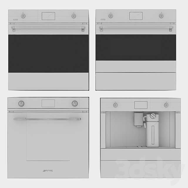 Collection Smeg01 3DSMax File - thumbnail 6