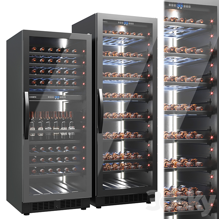 Collection Wine Refrigerator Dometic 3DS Max - thumbnail 2