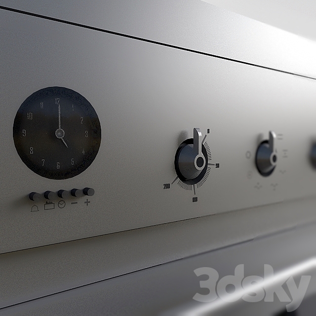 Cooker SMEG A2-8 (89.5 h100h60) 3ds Max - thumbnail 2