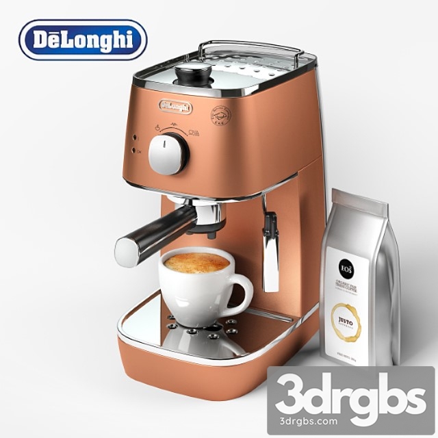 De Longhi Distinta ECI 341.CP 3dsmax Download - thumbnail 1