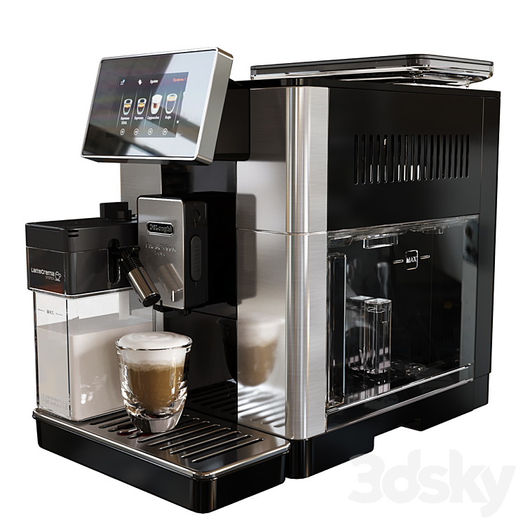 DeLonghi PrimaDonna Soul ECAM610.74.MB Coffee Machine 3DS Max - thumbnail 2