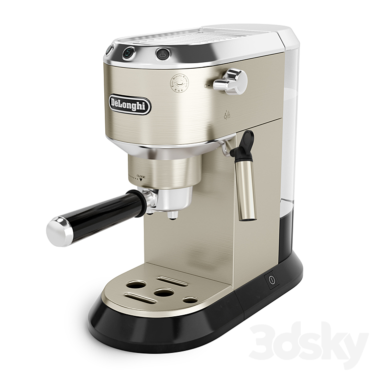 DeLonghi Dedica Slimline Espresso Maker 3DS Max - thumbnail 1