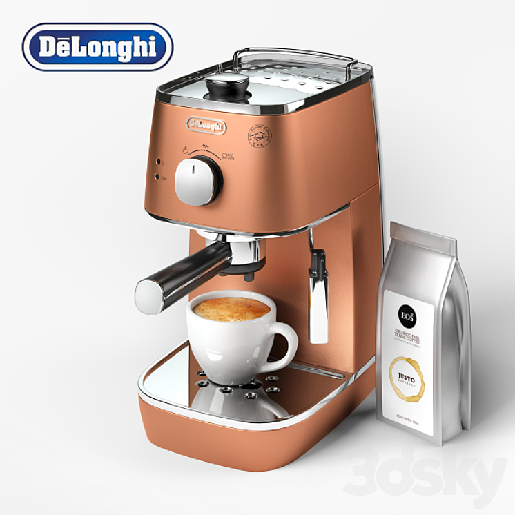 De'Longhi Distinta ECI 341.CP 3DS Max - thumbnail 1