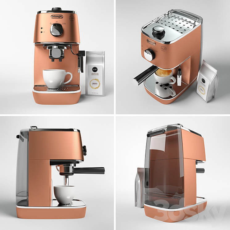 De'Longhi Distinta ECI 341.CP 3DS Max - thumbnail 2