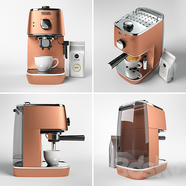 De’Longhi Distinta ECI 341.CP 3DSMax File - thumbnail 2