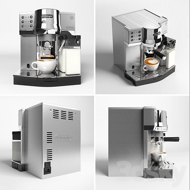 De’Longhi EC 850 M 3DS Max Model - thumbnail 2