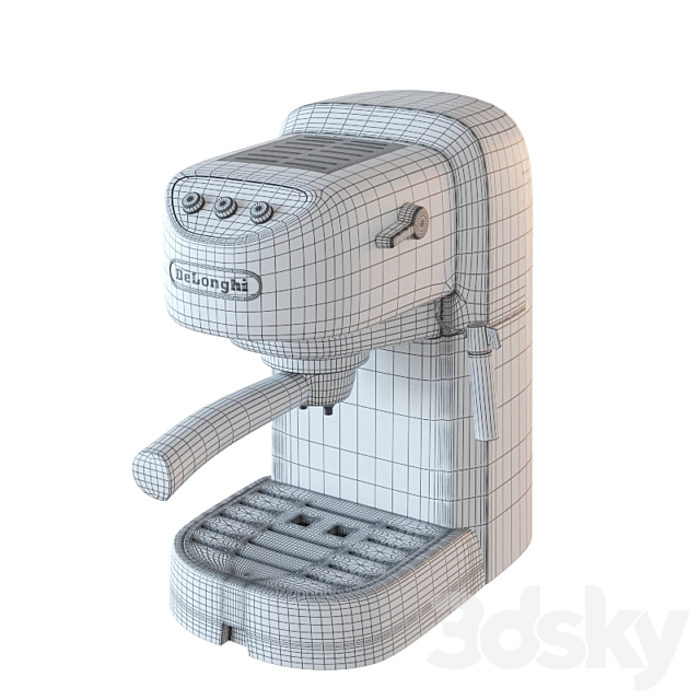 DeLonghi EC250 3DS Max Model - thumbnail 2