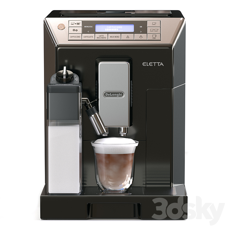 DeLonghi Eletta Cappuccino TOP ECAM 3DS Max - thumbnail 2