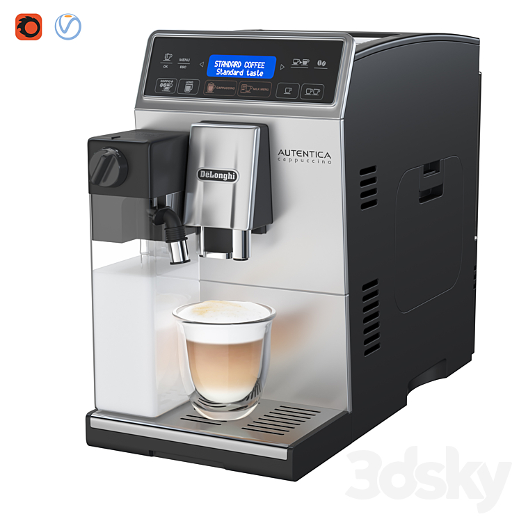 DeLonghi – ETAM 29.660 SB 3DS Max - thumbnail 1