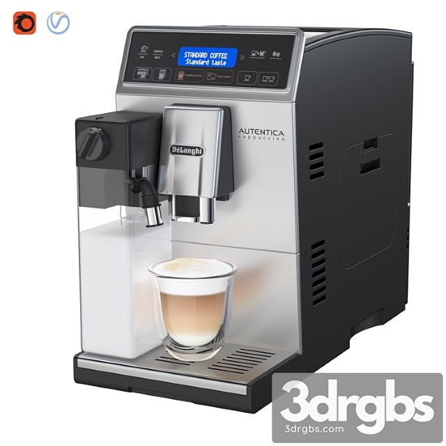 Delonghi Etam 29 660 Sb 3dsmax Download - thumbnail 1