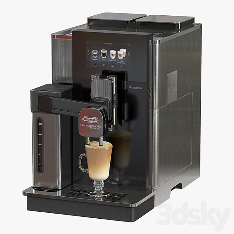 Delonghi Maestosa EPAM960.75.GLM 3DS Max - thumbnail 2