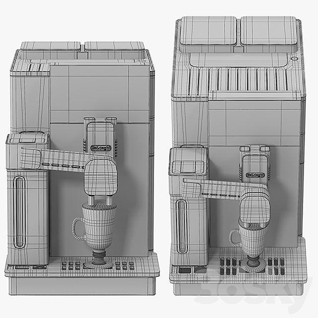 Delonghi Maestosa EPAM960.75.GLM 3DSMax File - thumbnail 3