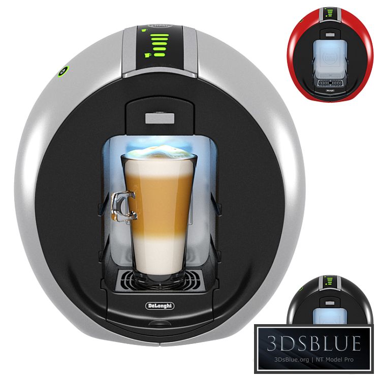 Delonghi Nescafe Dolce Gusto Circolo EDG 606 S 3DS Max - thumbnail 3