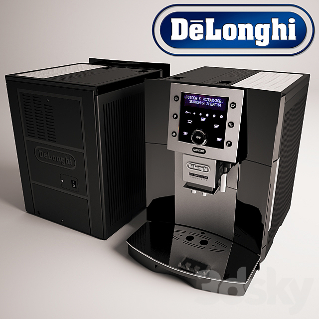 DeLonghi Perfecta Cappuccino Coffee Machine 3ds Max - thumbnail 1