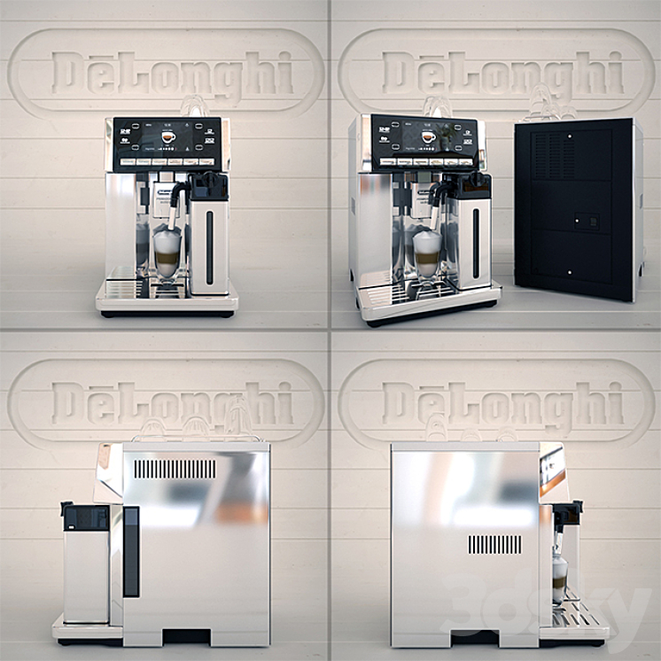 DeLonghi PrimaDonna exclusive esam 6900.m 3DS Max - thumbnail 2