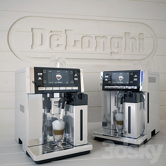 DeLonghi PrimaDonna exclusive esam 6900.m 3DS Max Model - thumbnail 1