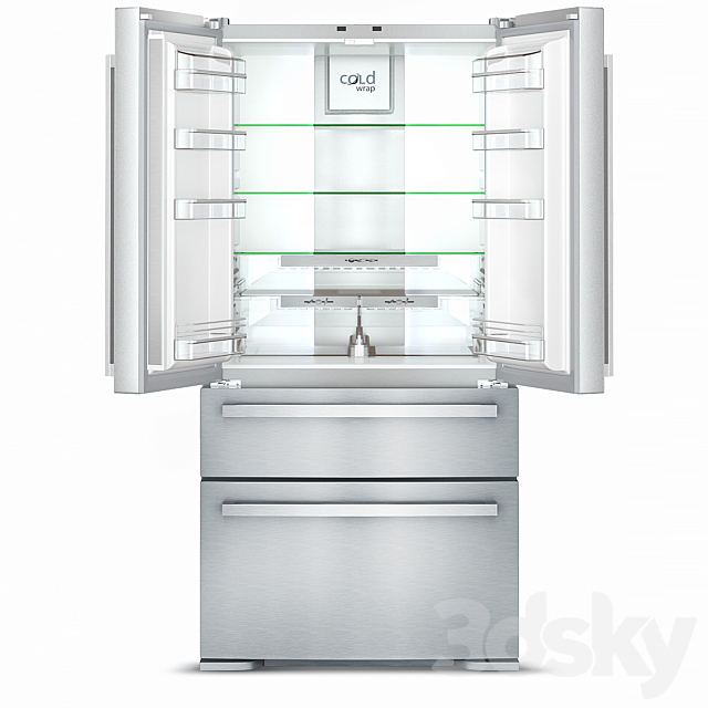 Dual Refrigerator 3DSMax File - thumbnail 2