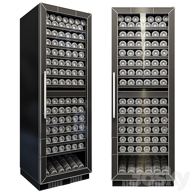 Dunavox Wine cabinet 2 3DS Max - thumbnail 2