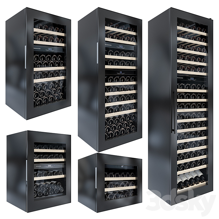 Dunavox Wine cabinet 4 3DS Max - thumbnail 2