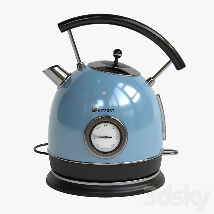 Electric kettle KITFORT 3DS Max - thumbnail 2