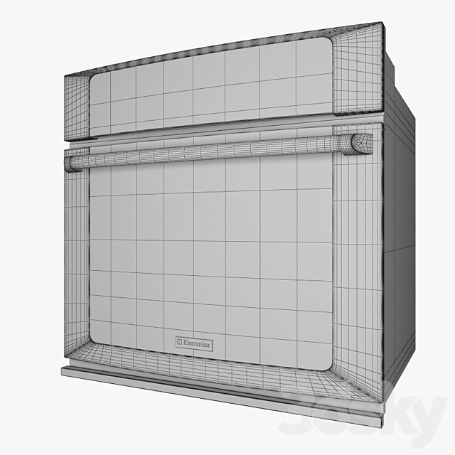 electrolux EI30EW35KW 3ds Max - thumbnail 2