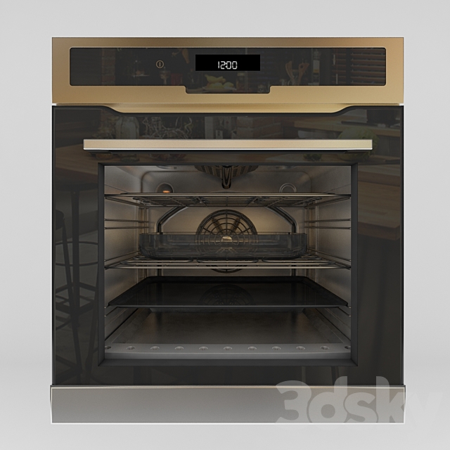 Electrolux Inspiro Oven 3DSMax File - thumbnail 1