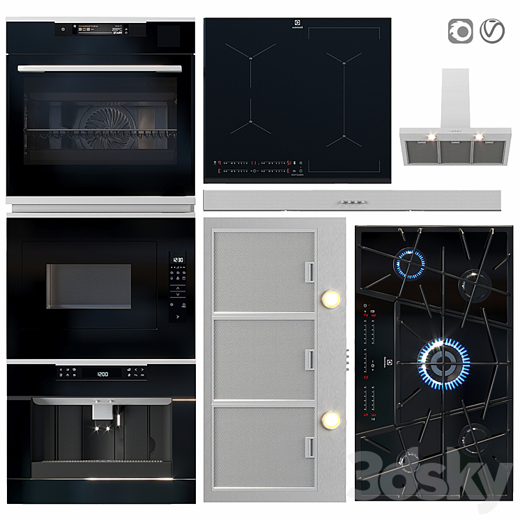 Electrolux intuit 3DS Max - thumbnail 1