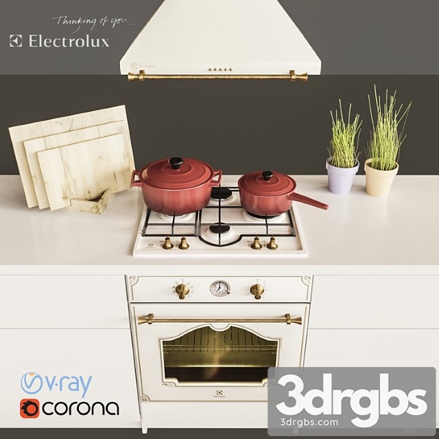 Electrolux rococo 2 3dsmax Download - thumbnail 1