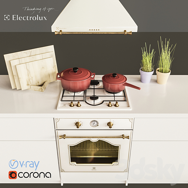 Electrolux Rococo 3DSMax File - thumbnail 1