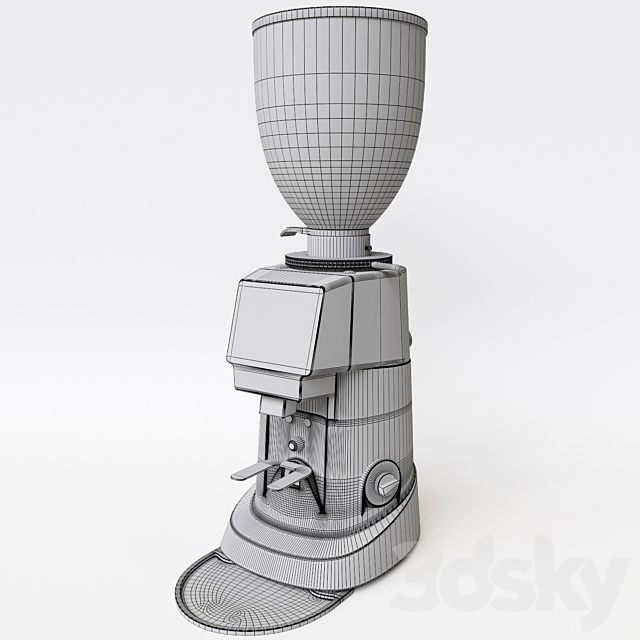 Electronic grinder Fiorenzatto 3ds Max - thumbnail 3