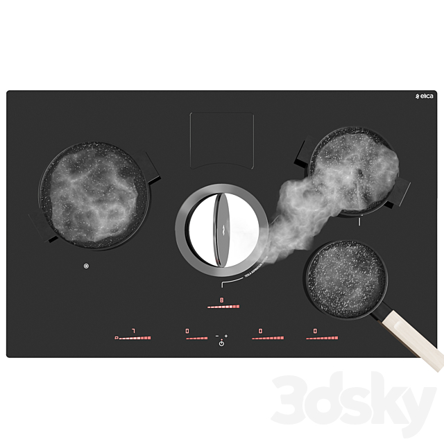 ELICA NIKOLATESLA SWITCH HOB 3DSMax File - thumbnail 3