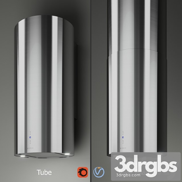 Elica – tube + tube island 2 3dsmax Download - thumbnail 1