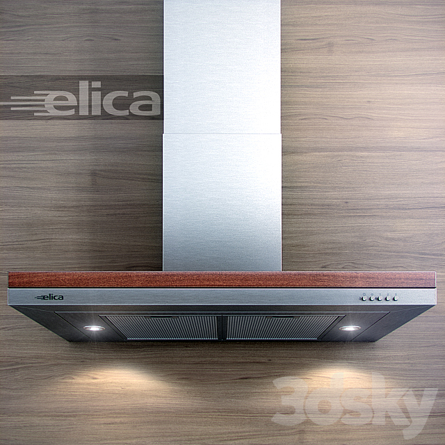 Extractor hood Elica ONICE ST IX _ F _ 90 3DSMax File - thumbnail 1