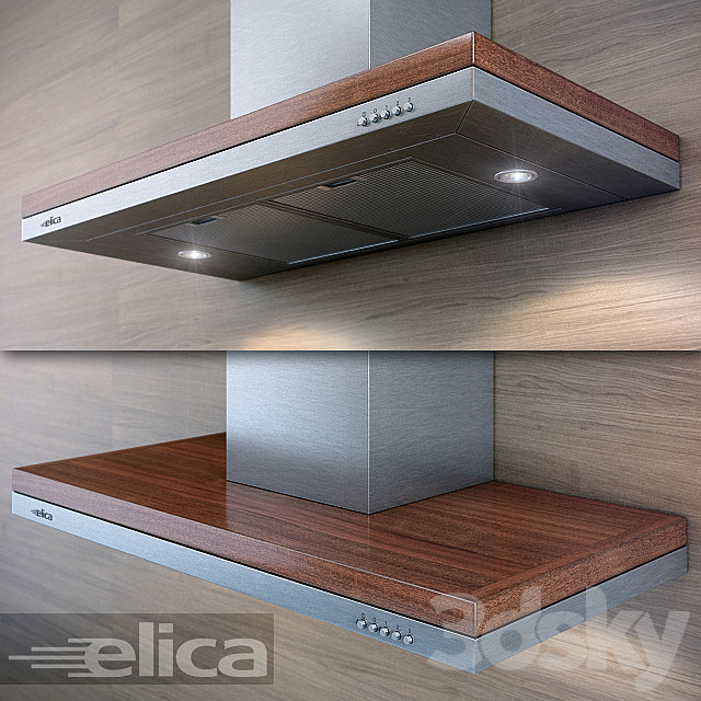 Extractor hood Elica ONICE ST IX _ F _ 90 3DSMax File - thumbnail 2