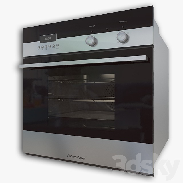 Fisher & Paykel OB24SDPX4 3ds Max - thumbnail 1