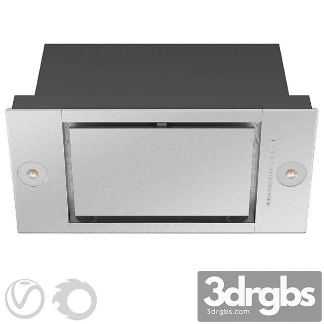 Flush-mounted hood miele da 2698 584 mm 2 3dsmax Download - thumbnail 1