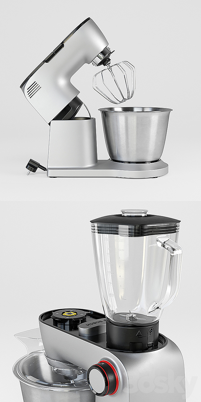 Food processor BOSCH 3DSMax File - thumbnail 2