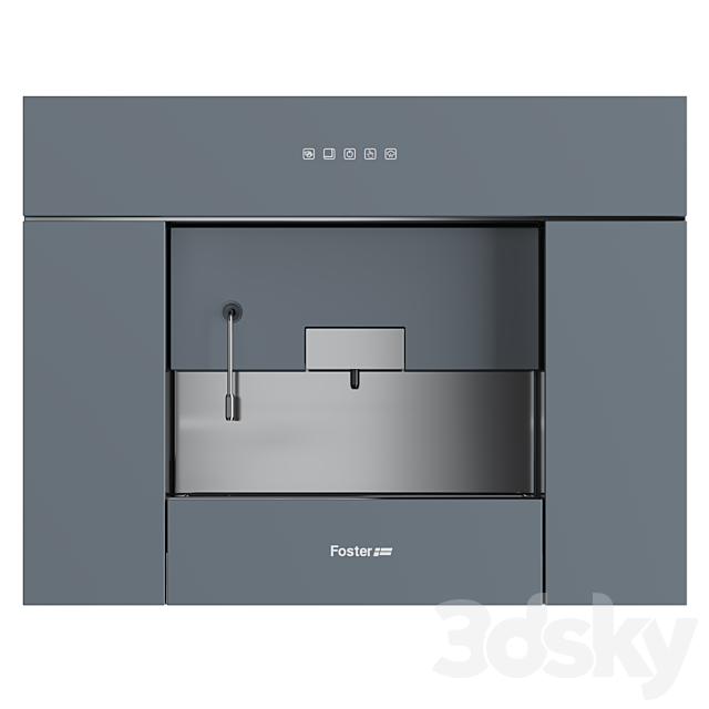 Foster | Coffee maker 3DSMax File - thumbnail 2