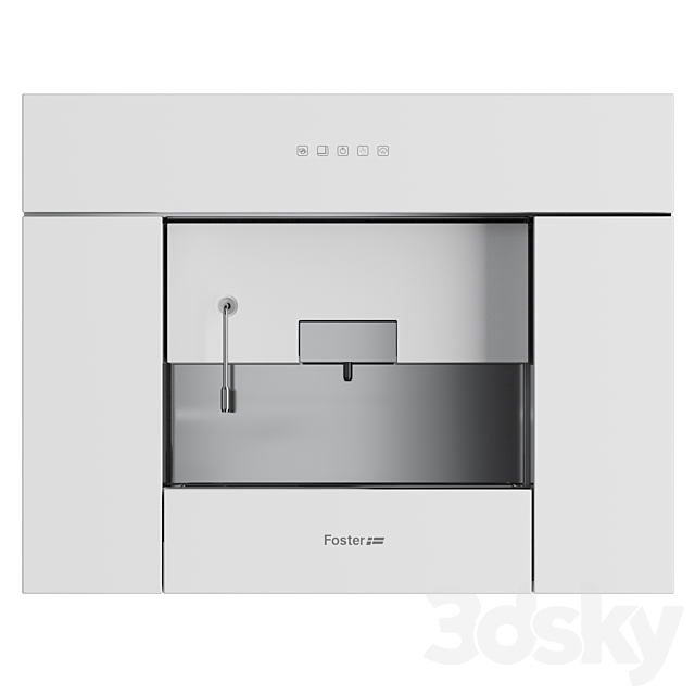 Foster | Coffee maker 3DSMax File - thumbnail 4