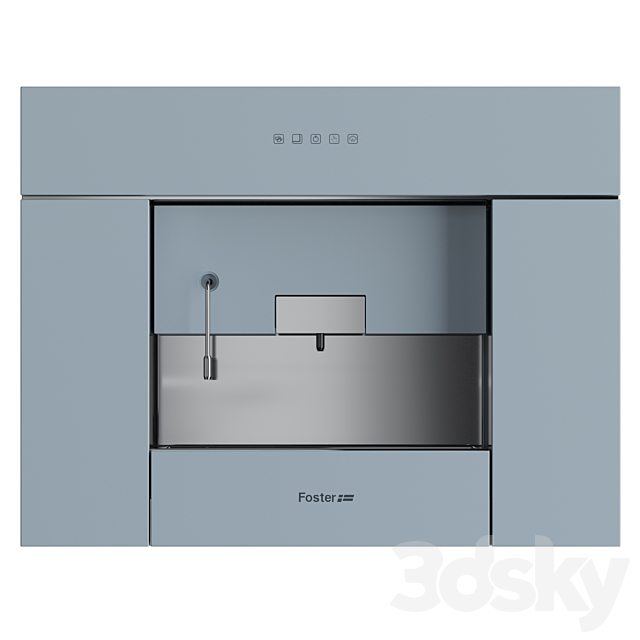 Foster | Coffee maker 3DSMax File - thumbnail 5