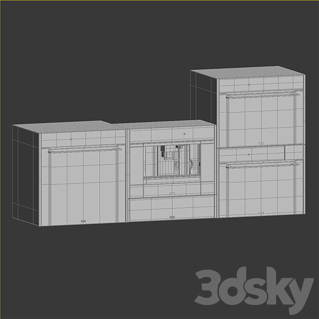 Franke Frames by Frame set oven 3DSMax File - thumbnail 3