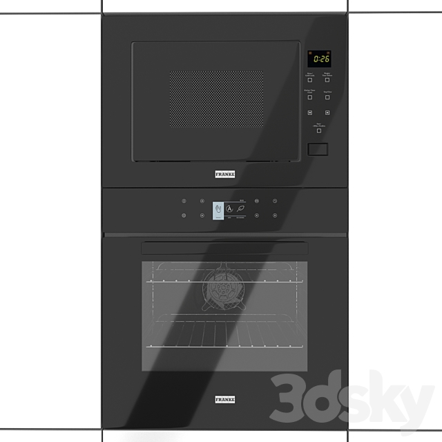 Franke New Crystal CR 913 and FMW 250 3DSMax File - thumbnail 1