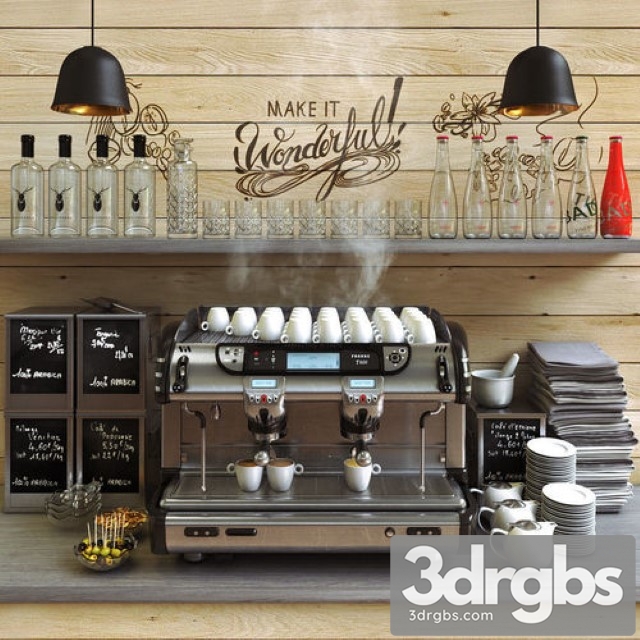 Franke T600 Coffee Machine 3dsmax Download - thumbnail 1