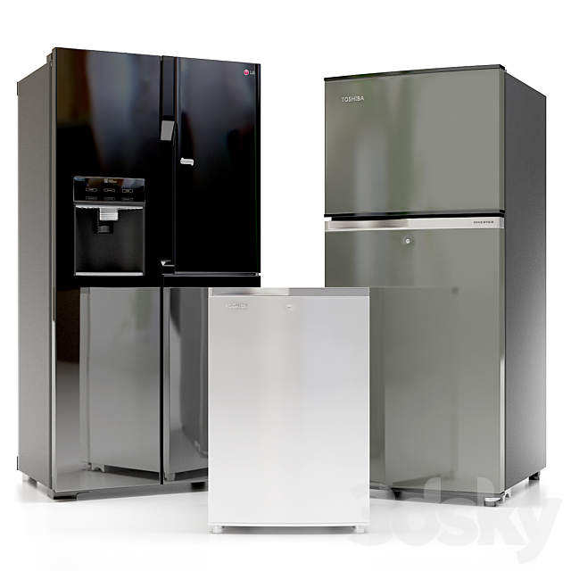 FRIDGE _ REFRIGERATOR 3DSMax File - thumbnail 1