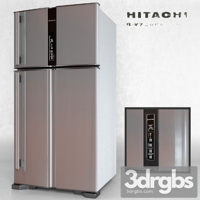 Fridge Hitachi 3dsmax Download - thumbnail 1