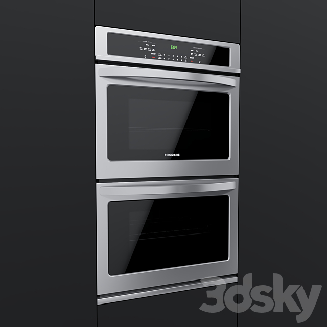 Frigidaire – oven FFET3026TS 3ds Max - thumbnail 2